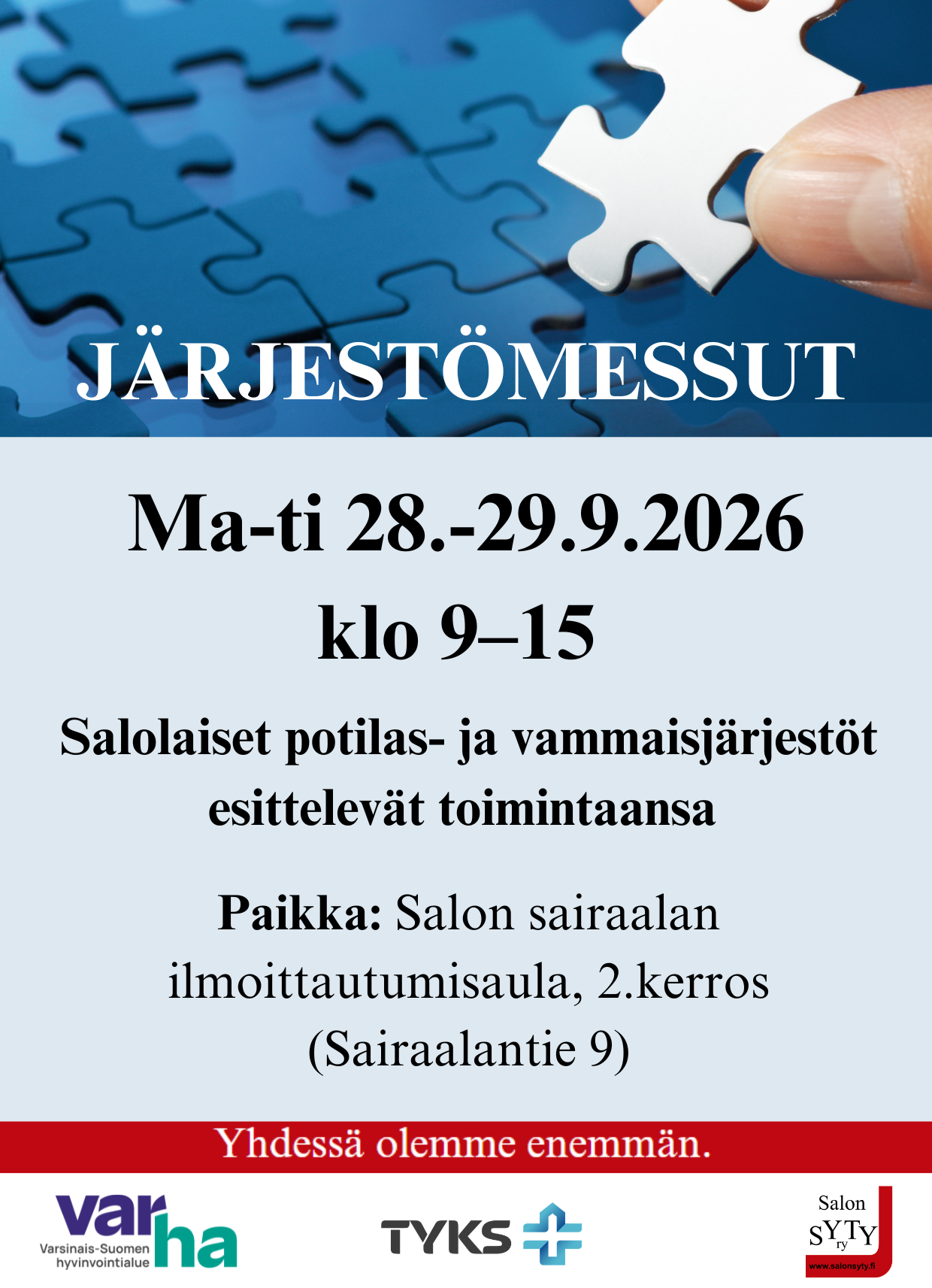 Messujen mainos.