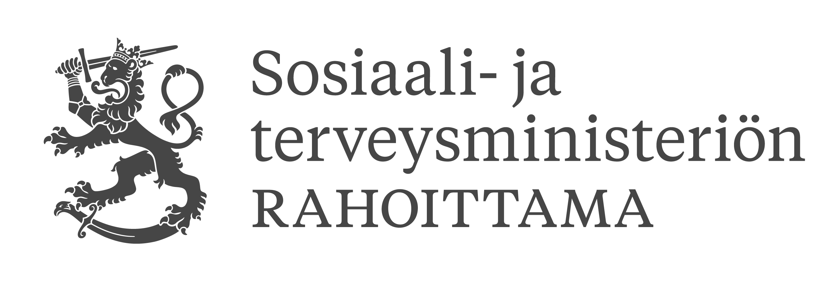 Sosiaali- ja terveysministeriön rahoittama 